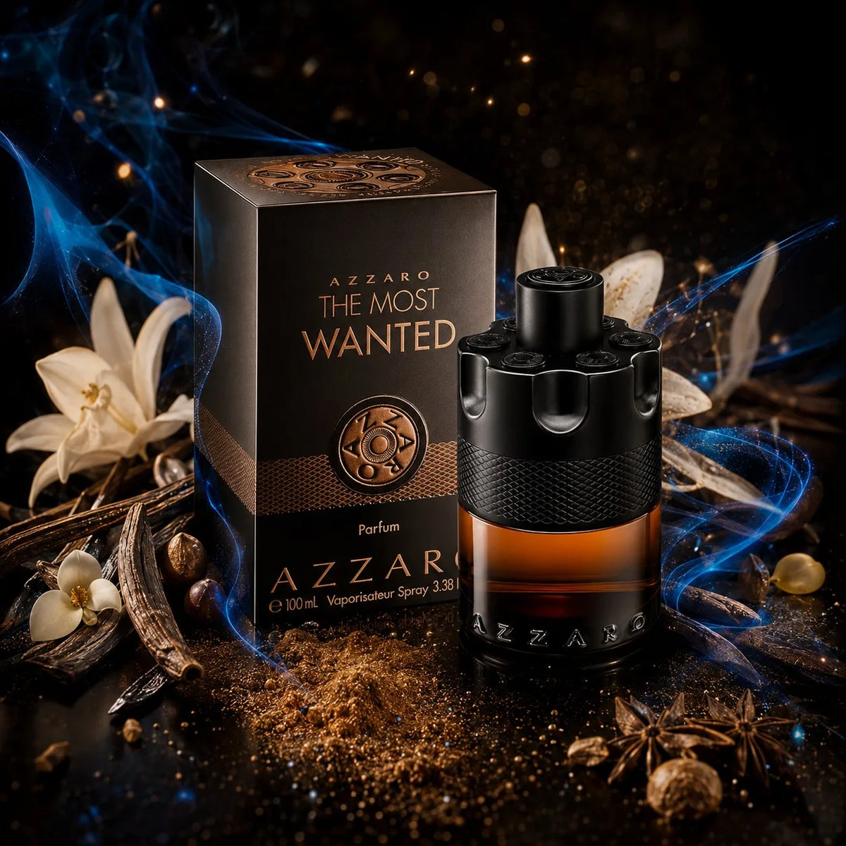 Azzaro The Most Wanted Parfum - Intense Mens Cologne - Spicy & Seductive Fragrance for Date Night - Lasting Wear - Irresistible Luxury Perfumes for Men