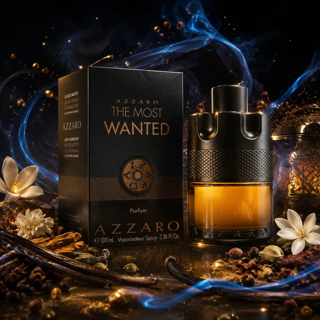 Azzaro The Most Wanted Parfum - Intense Mens Cologne - Spicy & Seductive Fragrance for Date Night - Lasting Wear - Irresistible Luxury Perfumes for Men