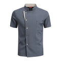 Summer Cook Jacket Restaurant Kitchen Chef Work Uniform  Waiter White Shirt Cooking Costume Barber Catering Bakery Overalls