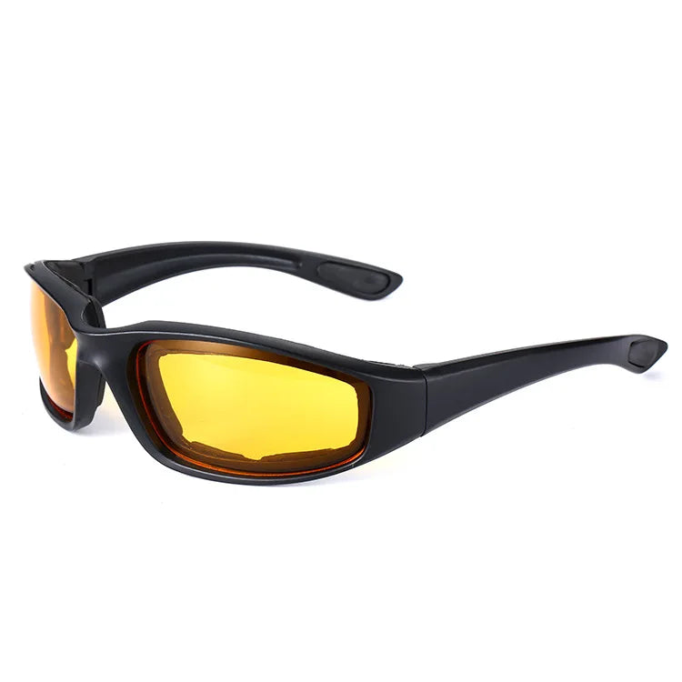 Universal Motorcycle Glasses Polarized Sunglasses for Hooting Eye Protection Windproof Moto Goggles UV400 Antifog Clear Len