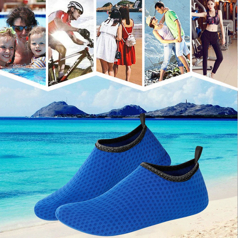 Men Women Kids Water Shoes Sports Beach Swimming Socks Anti Slip Fitness gym Yoga Dance Swim Surf Diving Underwater Beach Shoes