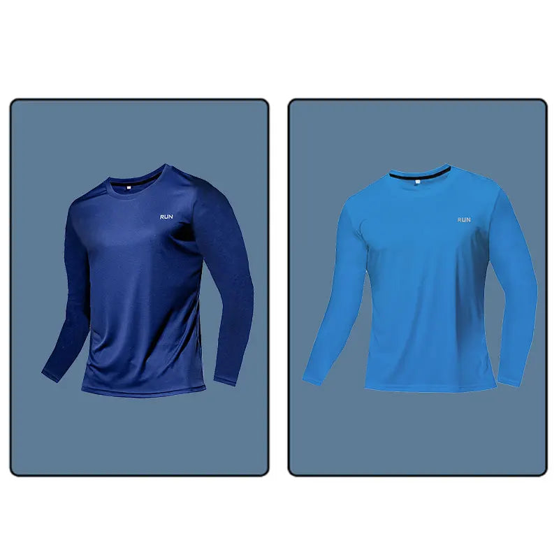 Men Women Quick Dry Long Sleeve Sport T Shirt Gym Jerseys Fitness Shirt Trainer Running T-Shirt Teenager Breathable Sportswears