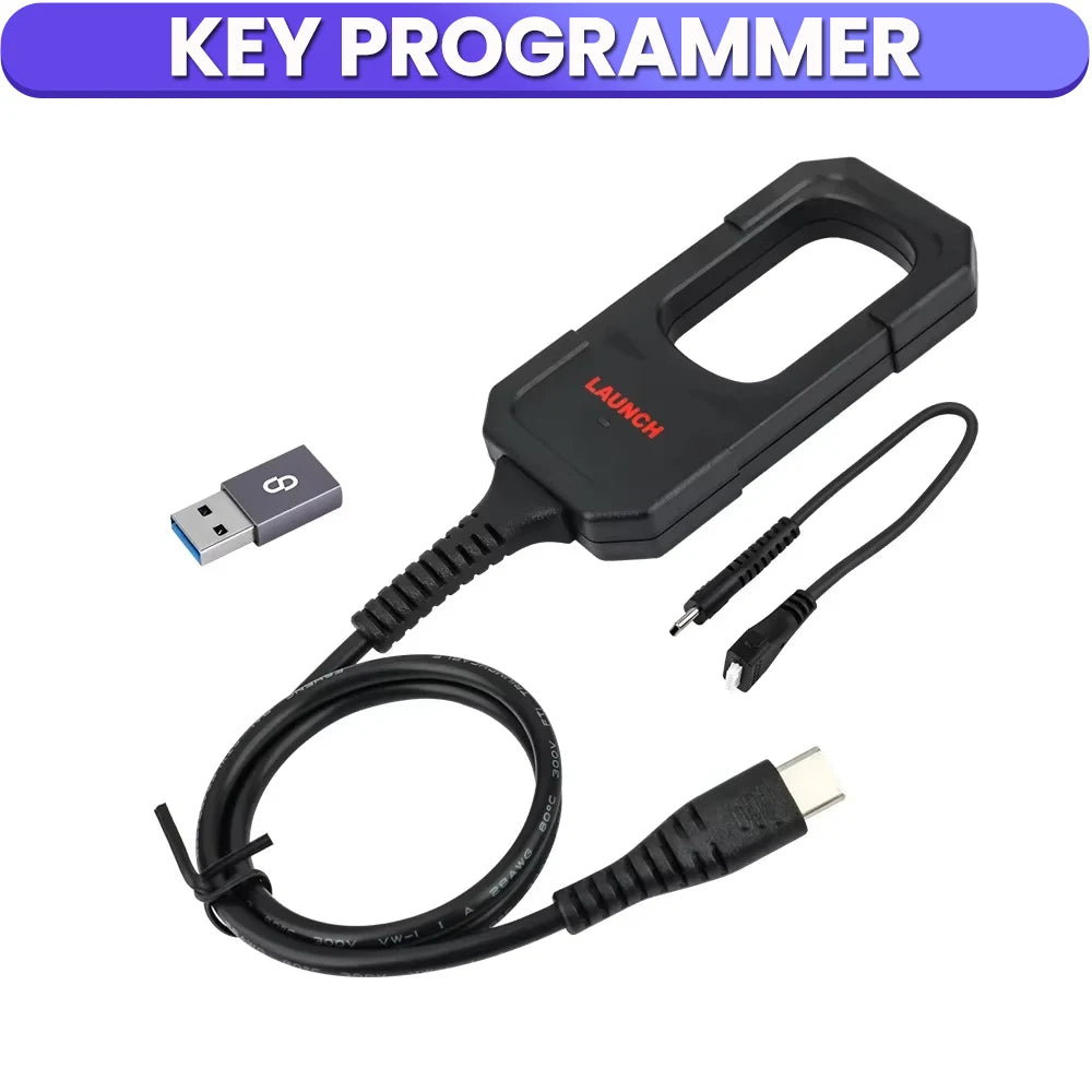 LAUNCH Official Store - X431 Key Programmer with 4 Chip Keys IMMO Programming Tools work with X431 IMMO ELITE/PLUS/PAD V...