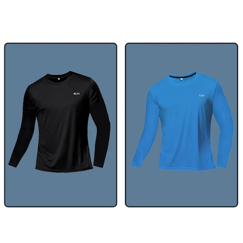 Men Women Quick Dry Long Sleeve Sport T Shirt Gym Jerseys Fitness Shirt Trainer Running T-Shirt Teenager Breathable Sportswears