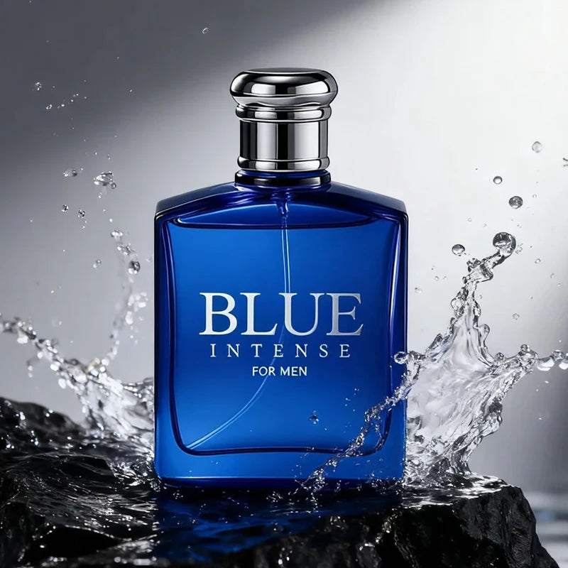 BLUE CHARM Eau de Parfum Spray 3.4 Ounce / 100 Ml Multi-Layered Fragrance Aromatic Fragrance for Men Men's EDP Perfumes Fruit