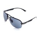 2024 New Sunglasses UV 400 Vintage Punk Rimless Rectangle Men Fashion Glasses Trendy Small Frame Sun Glasses Frameless Eyewear