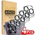 4/1PCS HD Back Camera Tempered Glass For iPhone 13Mini 13 14 15 16 17 Pro Max Rear Len Screen Protectors Anti-scratch Glass Film