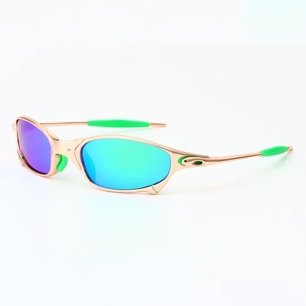 MTB Man Polarized Sunglasses Cycling Glasses UV400 Fishing Sunglasses Metal Bicycle Goggles Cycling Eyewear Riding Glasses B2-6
