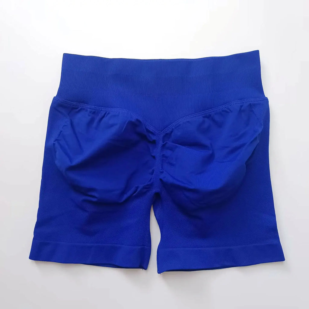 NCLAGEN Seamless Shorts 4.5" Gym Shorts Woman Scrunch Butt Fitness Sports Short Workout Seamless Leggings Running Yoga bottoms