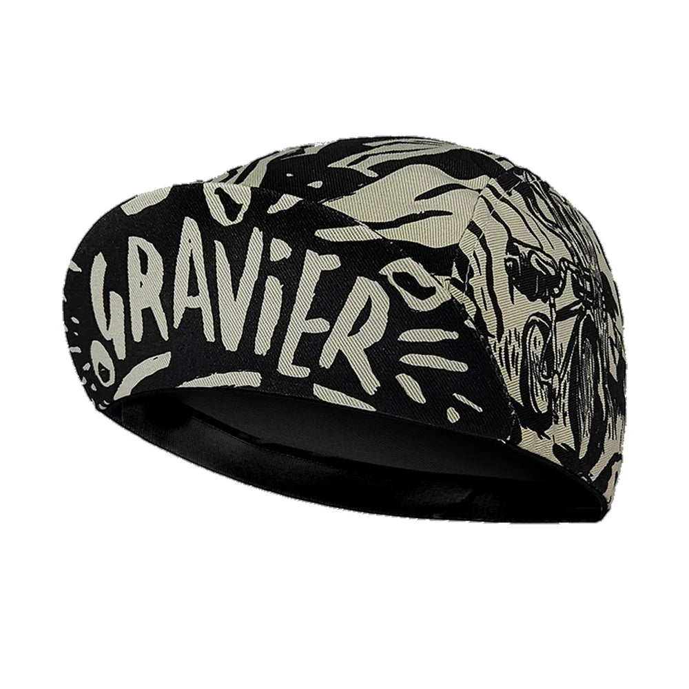 Gravier Cycling Hat Funny Road Bicycle Cap Bike Headwear Sunshade Hat Men and Women Gorra Ciclismo