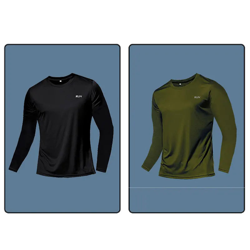 Men Women Quick Dry Long Sleeve Sport T Shirt Gym Jerseys Fitness Shirt Trainer Running T-Shirt Teenager Breathable Sportswears