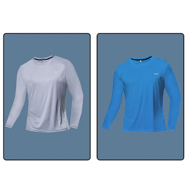 Men Women Quick Dry Long Sleeve Sport T Shirt Gym Jerseys Fitness Shirt Trainer Running T-Shirt Teenager Breathable Sportswears