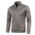 Men's Collar Half zipper Sweatshirts Spring Autumn Casual Pullover for Male Sweat Outdoor Turtleneck Coats Solid Sports Clothing