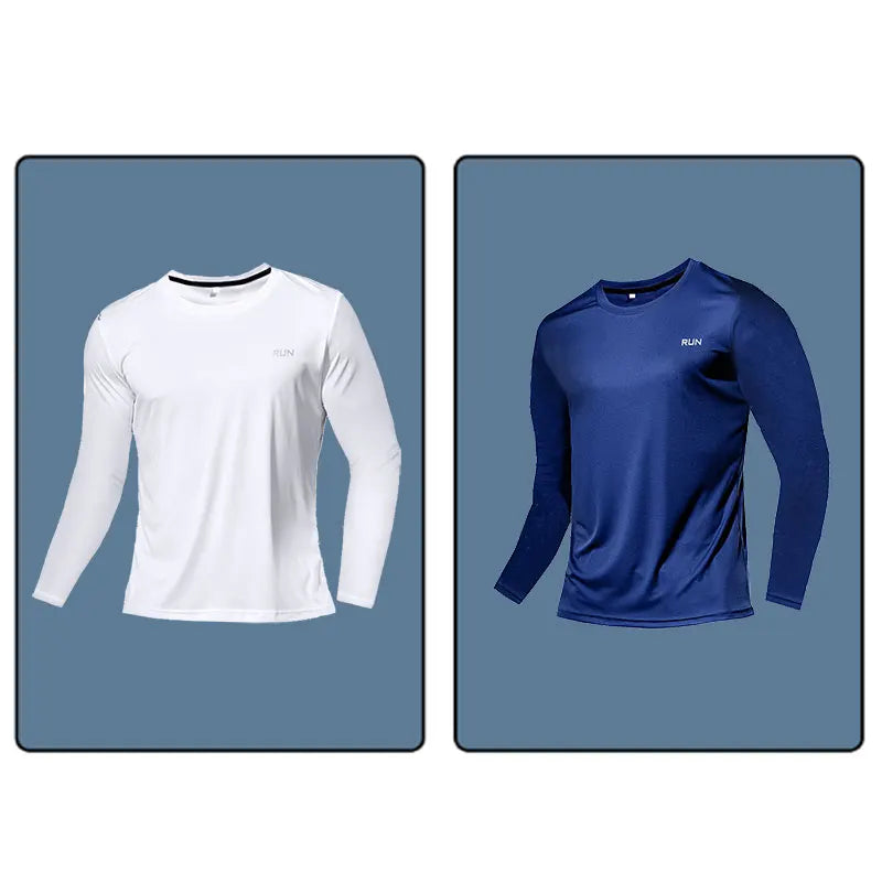 Men Women Quick Dry Long Sleeve Sport T Shirt Gym Jerseys Fitness Shirt Trainer Running T-Shirt Teenager Breathable Sportswears