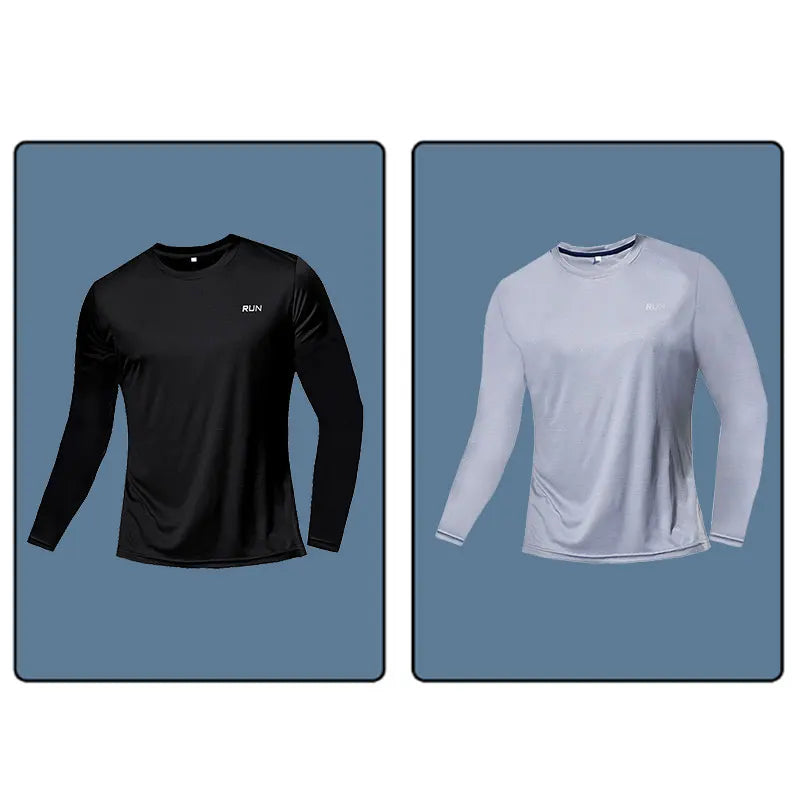 Men Women Quick Dry Long Sleeve Sport T Shirt Gym Jerseys Fitness Shirt Trainer Running T-Shirt Teenager Breathable Sportswears