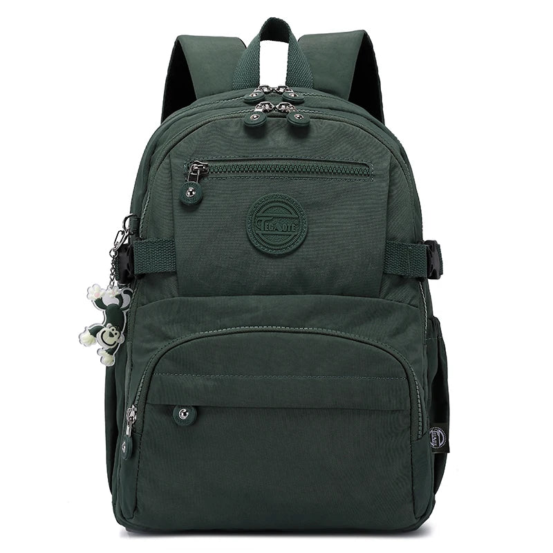 TEGAOTE Large Nylon Waterproof Backpack Travel Rucksack for Women School Bags Mochilas Mujer Kids Girls 2025
