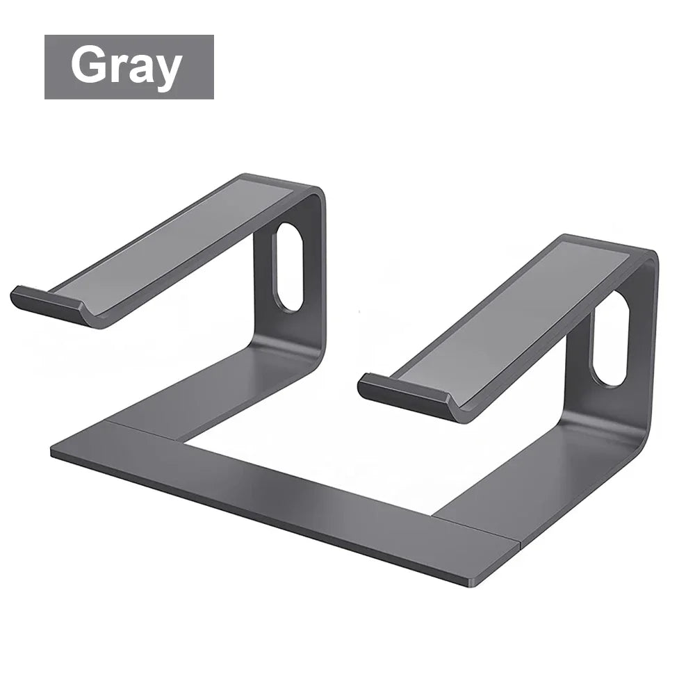 Laptop Stand Ergonomic Aluminum Computer Stand Detachable Laptop Riser Notebook Holder Stand Compatible with MacBook Air Pro