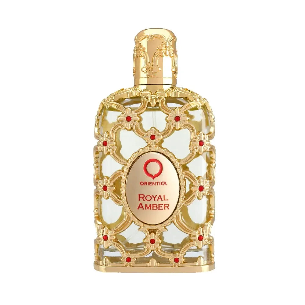 Orientica Royal Amber Eau de Parfum 2.7oz/80ml – Amber Vanilla Woody Long Lasting Unisex Perfume, Holiday Gift