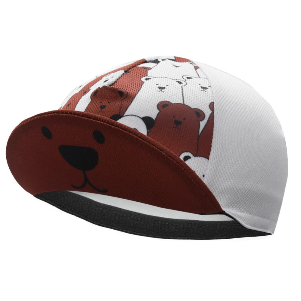 Men and Women Cycling Hat Funny Road Bicycle Cap Colorful Bike Headwear Cycling Caps Gorra Ciclismo