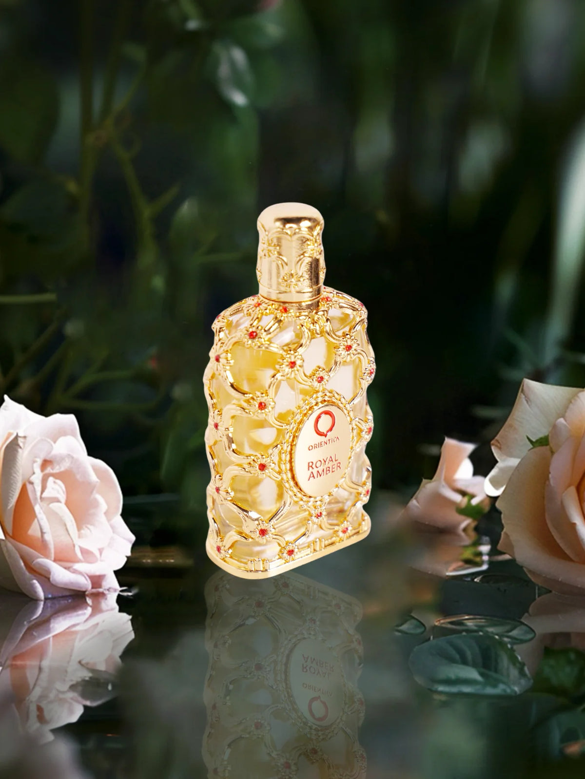 Orientica Royal Amber Eau de Parfum 2.7oz/80ml – Amber Vanilla Woody Long Lasting Unisex Perfume, Holiday Gift