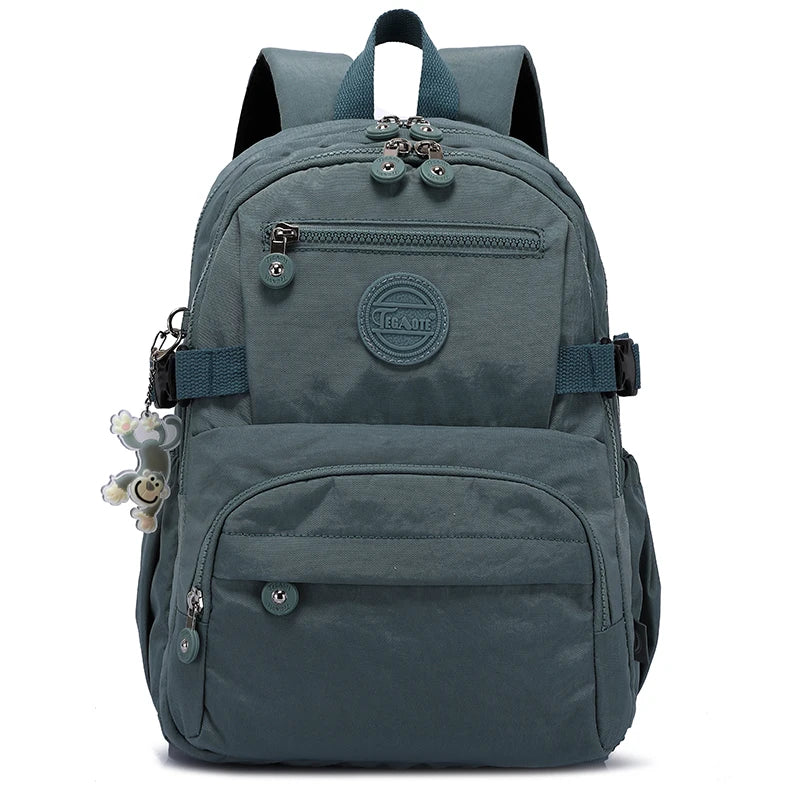 TEGAOTE Large Nylon Waterproof Backpack Travel Rucksack for Women School Bags Mochilas Mujer Kids Girls 2025