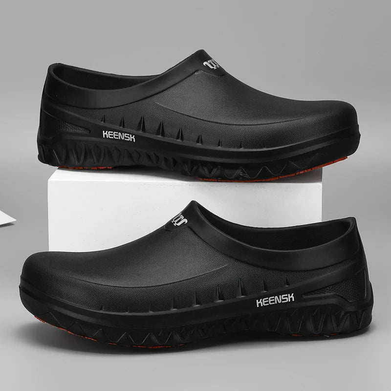 Chef's Shoes Non-slip Oil-proof Waterproof  Wear-resistant Special Shoes For Kitchen Workers Rain Boots For Men Size 39-45