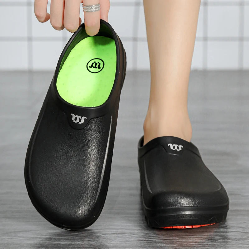 Chef's Shoes Non-slip Oil-proof Waterproof  Wear-resistant Special Shoes For Kitchen Workers Rain Boots For Men Size 39-45