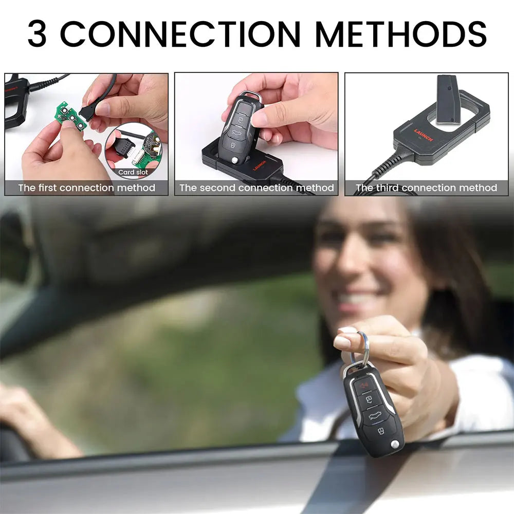 LAUNCH Official Store - X431 Key Programmer with 4 Chip Keys IMMO Programming Tools work with X431 IMMO ELITE/PLUS/PAD V...